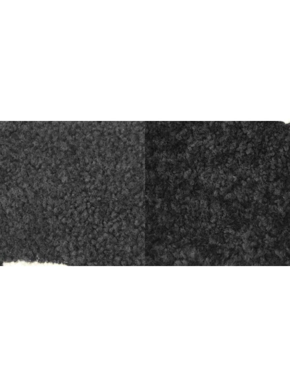 Balenciaga Clutch Shearling Fleece Logo Black White